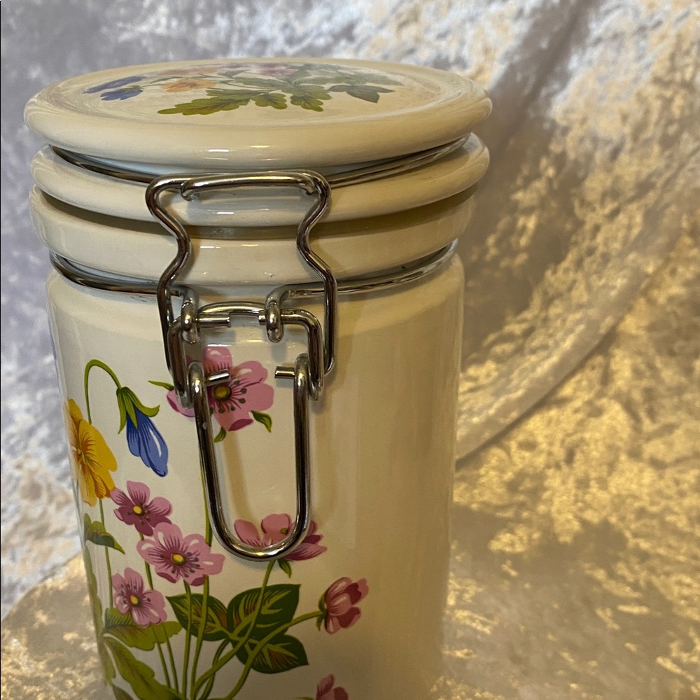 Floral Ceramic Storage Jar - Picture 5 of 10